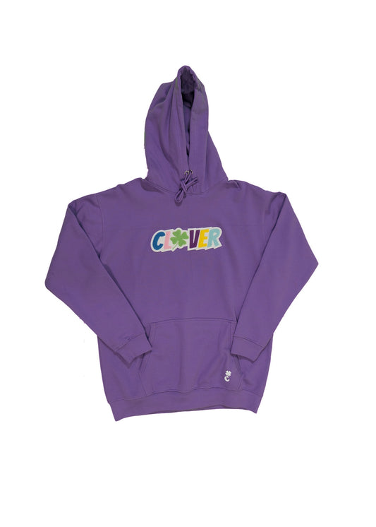 Purple Clover Hoodie